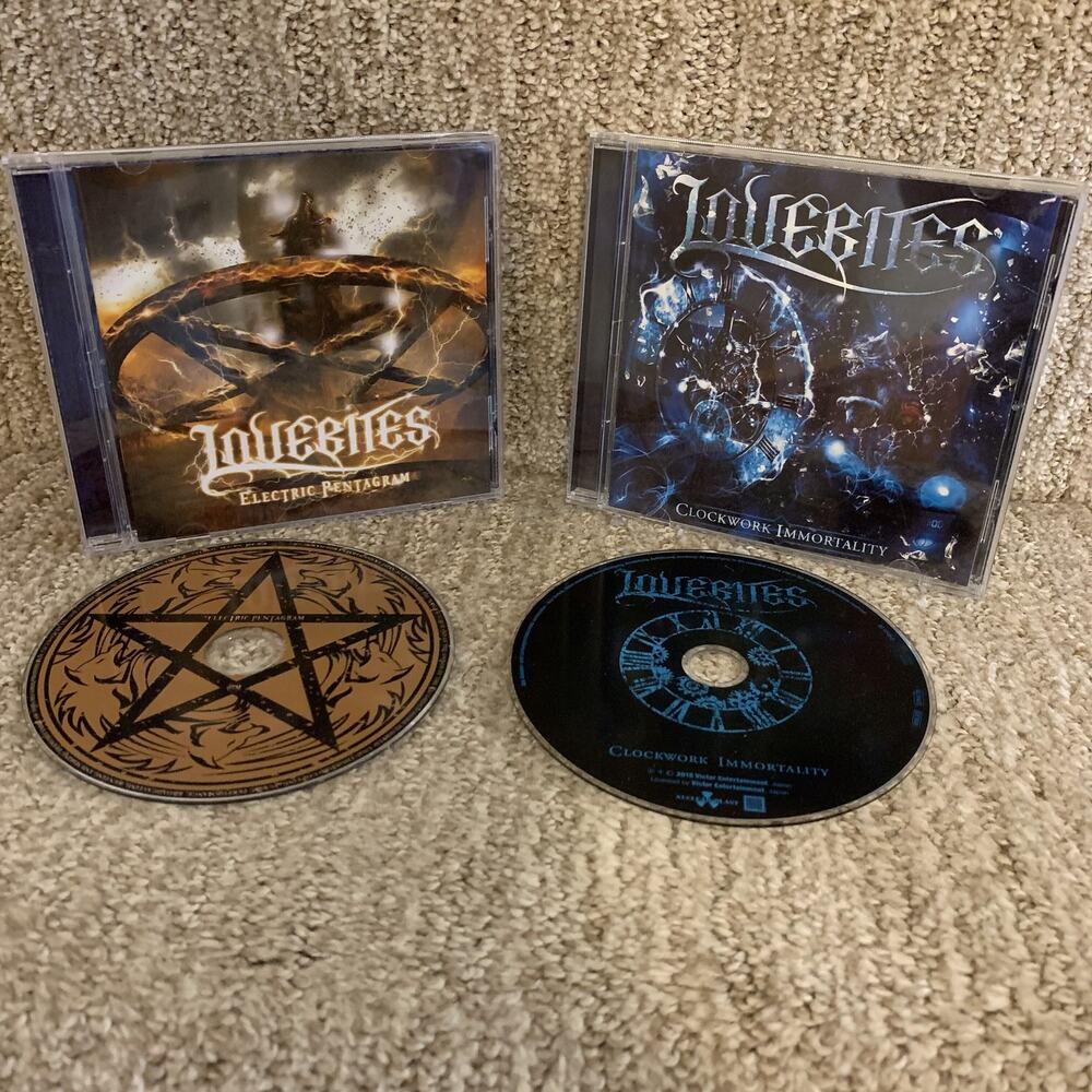 X2 Lovebites CD's Electric Pentagram (2020) & Clockwork Immortality (2018) Metal